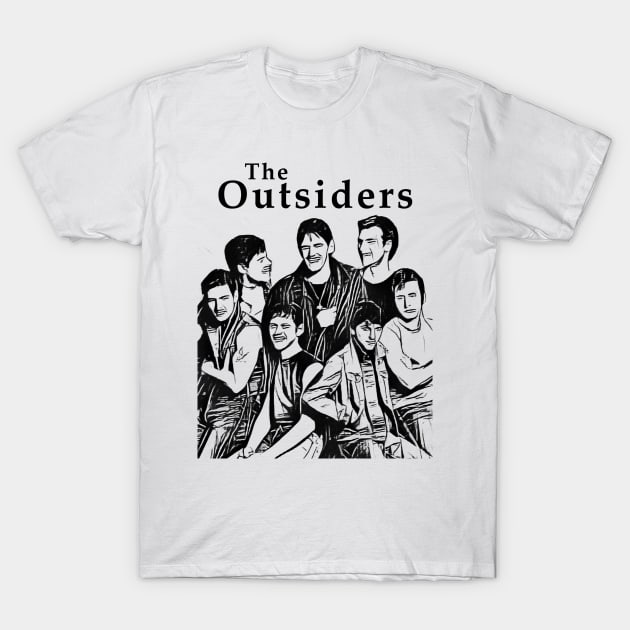 The outsiders t shirt cheap